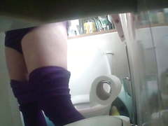 Daughter in law on toilet again